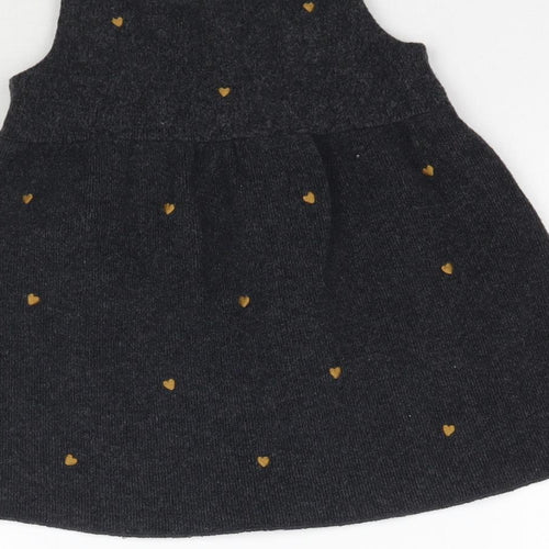 Zara Girls Grey Batik  Mini  Size 2-3 Years