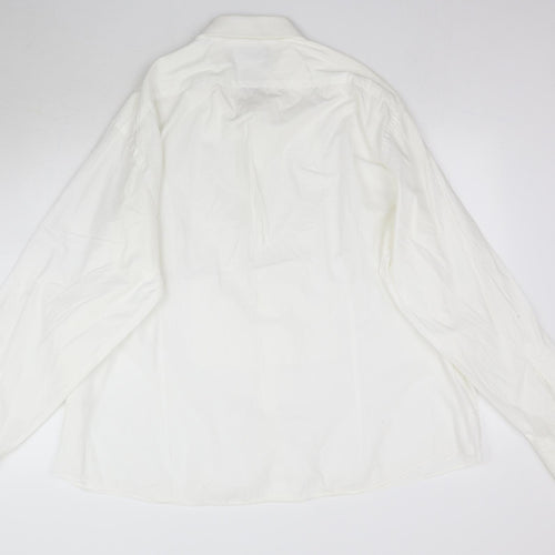 Moss Bros Mens White    Dress Shirt Size 20