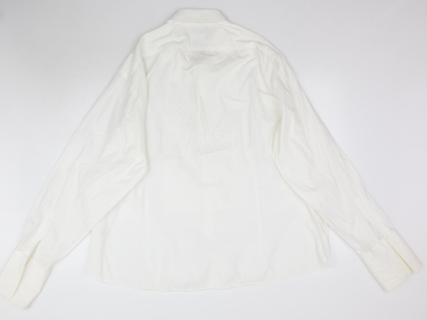 Moss Bros Mens White    Dress Shirt Size 20