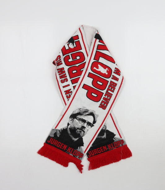 Jurgen Klopp Unisex Multicoloured  Knit Scarf  One Size  - Jurgen Klopp