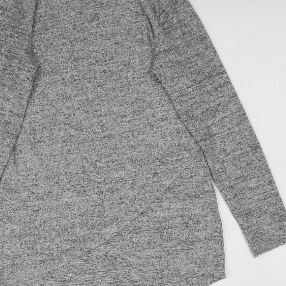 Peacocks Womens Grey   Basic T-Shirt Size 8
