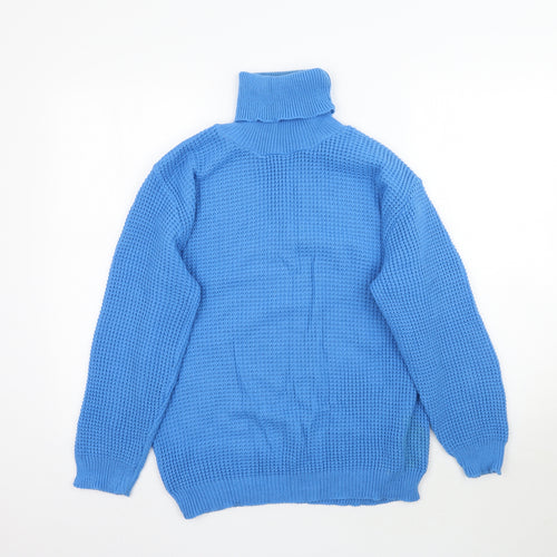 Preworn Womens Blue  Knit Pullover Jumper Size M