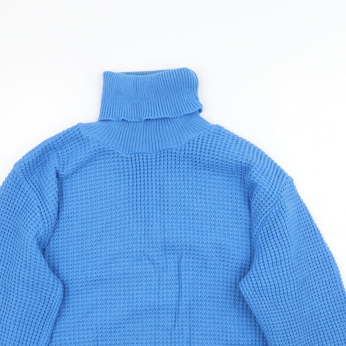 Preworn Womens Blue  Knit Pullover Jumper Size M