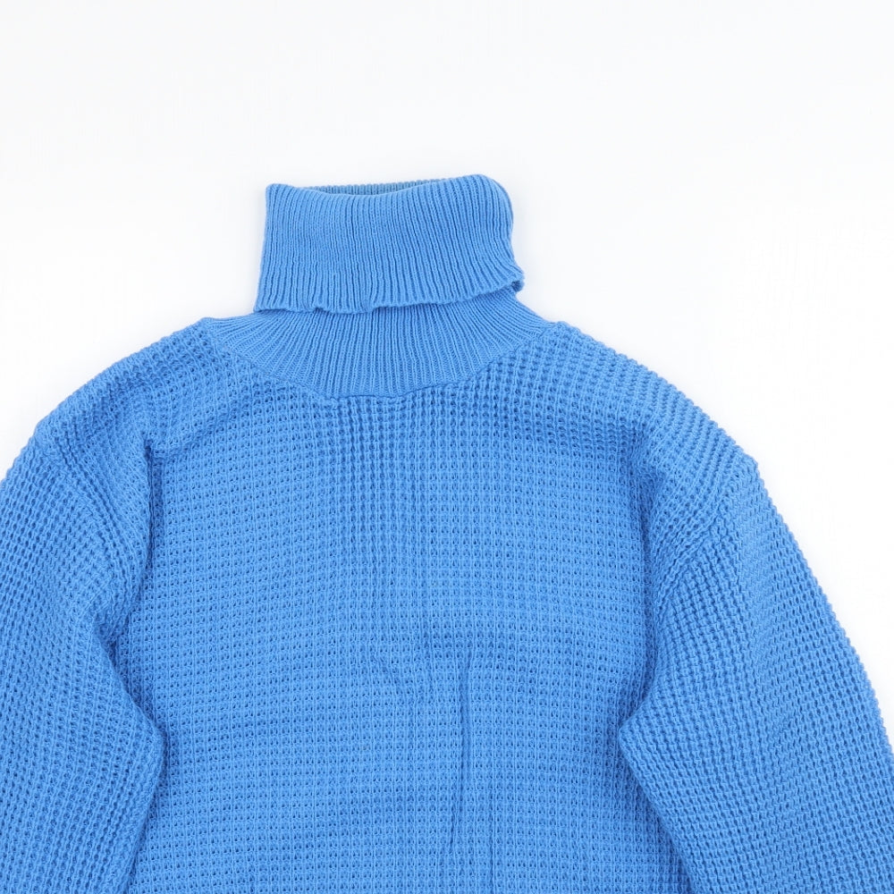 Preworn Womens Blue  Knit Pullover Jumper Size M