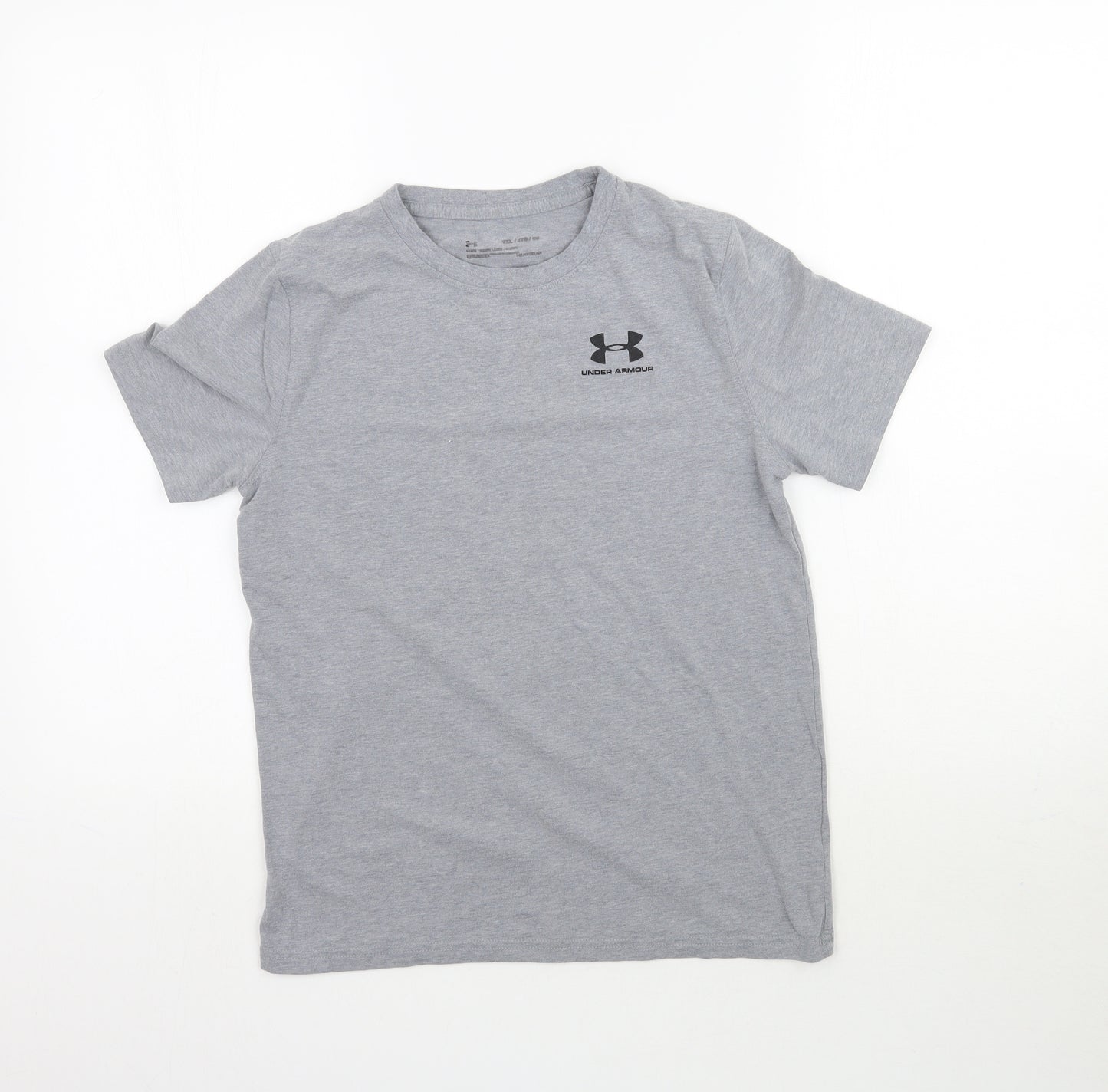 Under armour Boys Grey   Basic T-Shirt Size XL