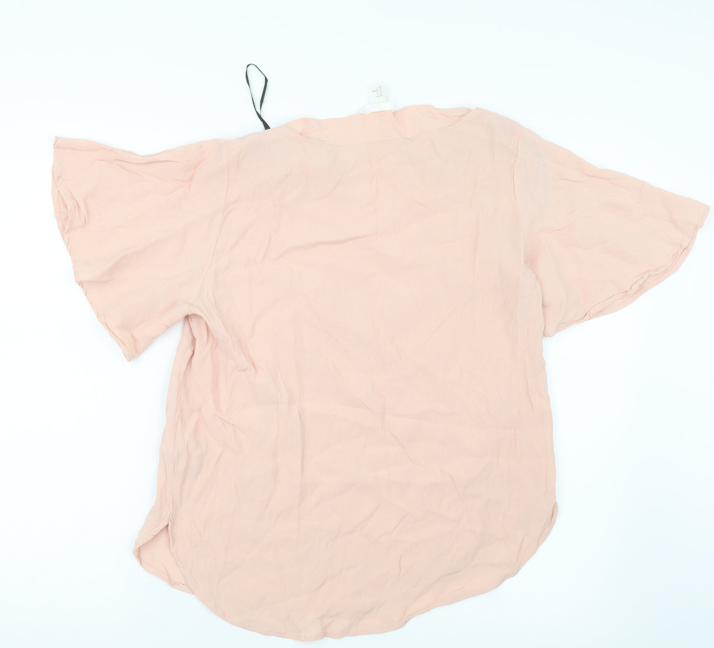 H&M Womens Pink   Basic Blouse Size 10