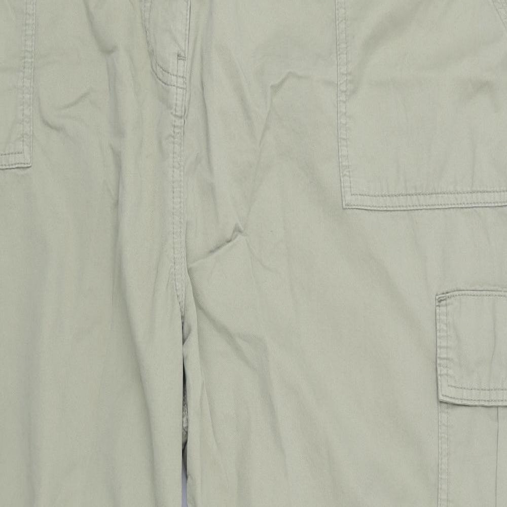 George Womens Green   Cargo Trousers Size 24 L26 in