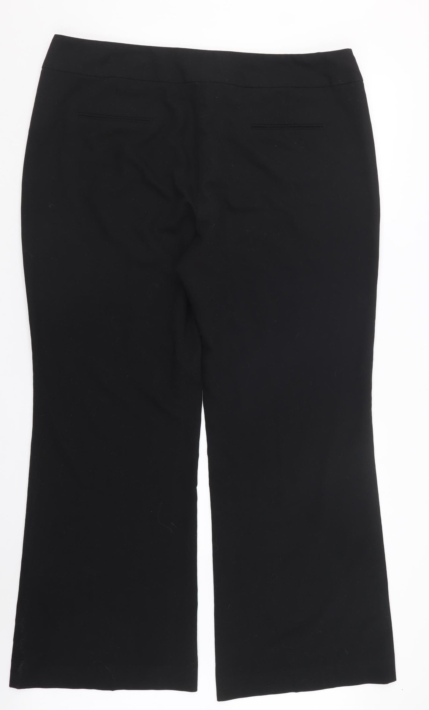 Debenhams Womens Black   Trousers  Size 18 L31.5 in