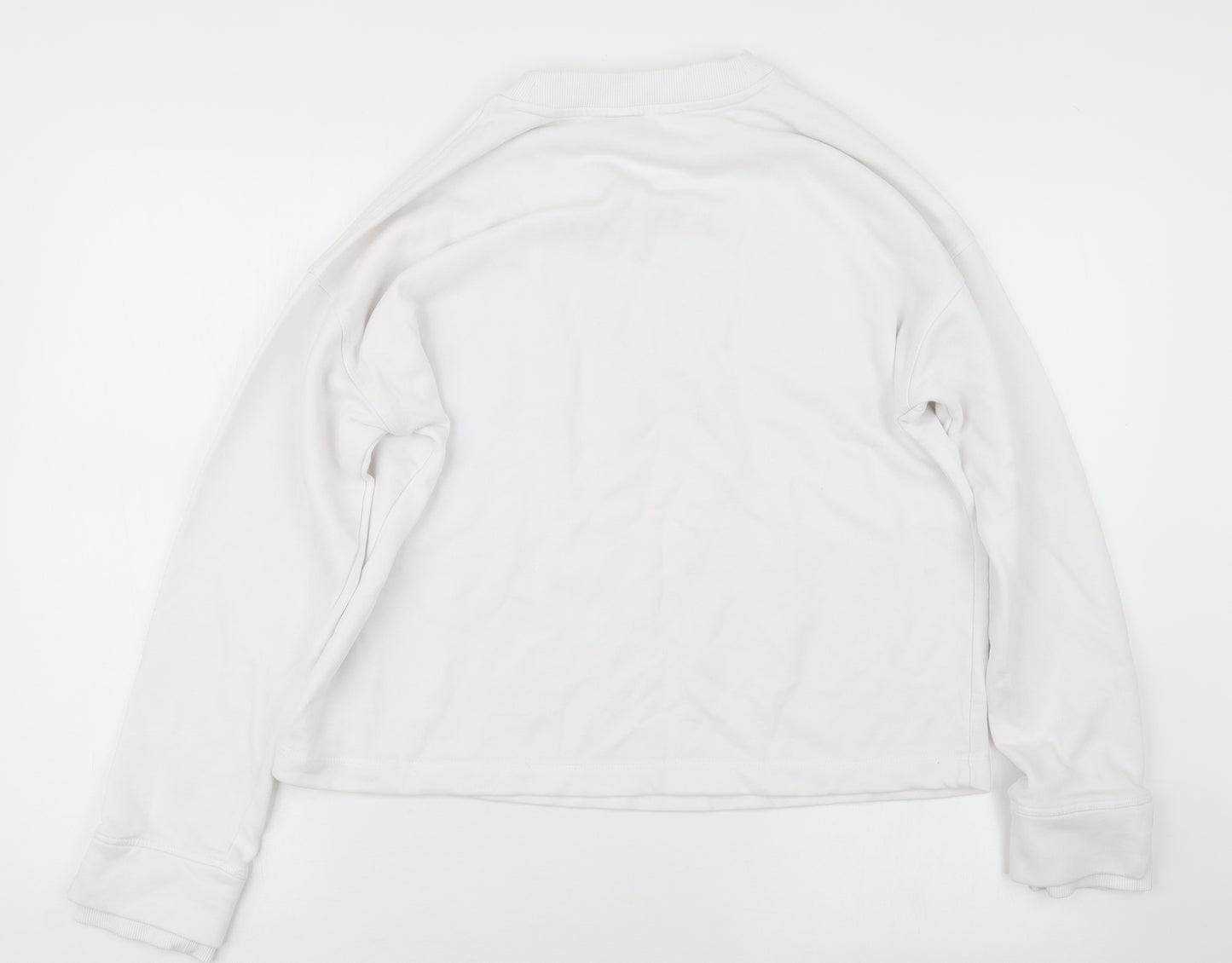 DKNY Womens White   Pullover Jumper Size M