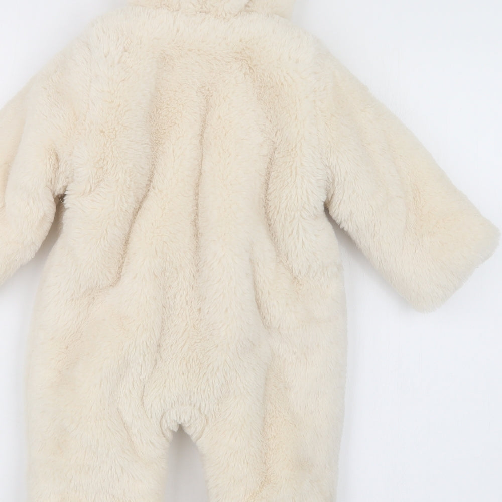 F&F Baby Beige   Coverall Outfit/Set Size 3-6 Months