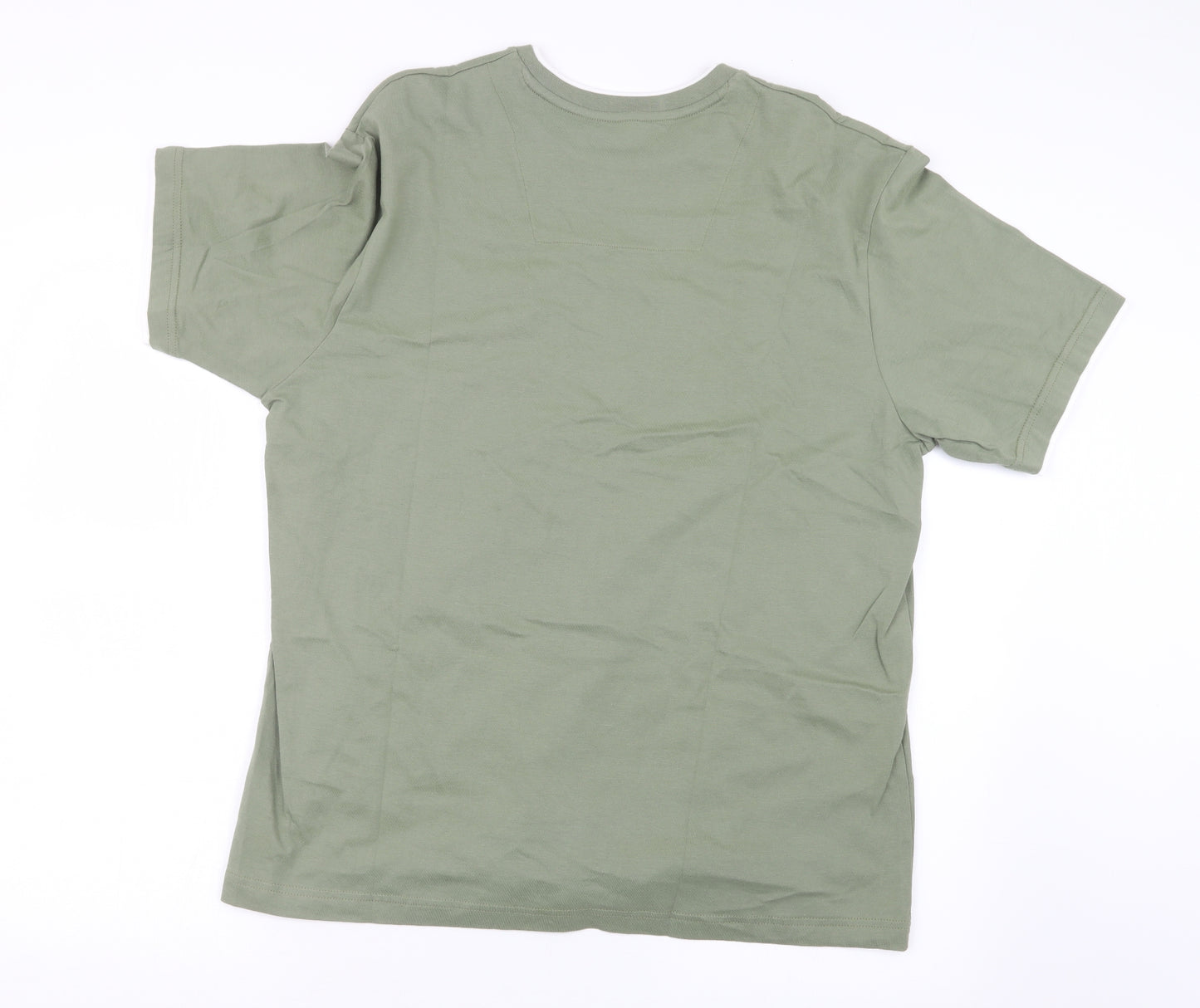 BHS Mens Green    T-Shirt Size L