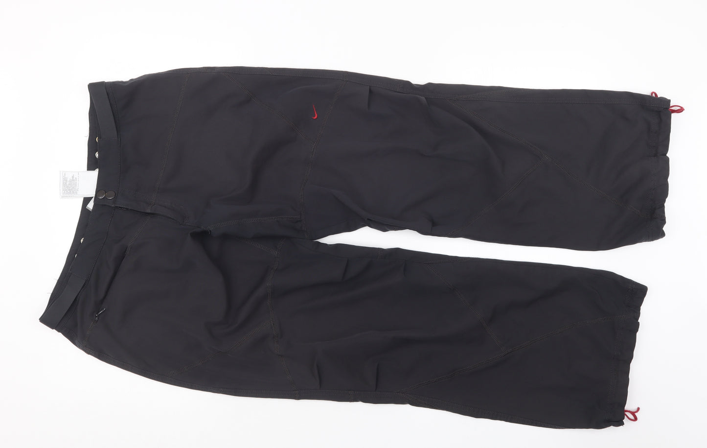 Nike Womens Black   Compression Trousers Size 12 L30 in