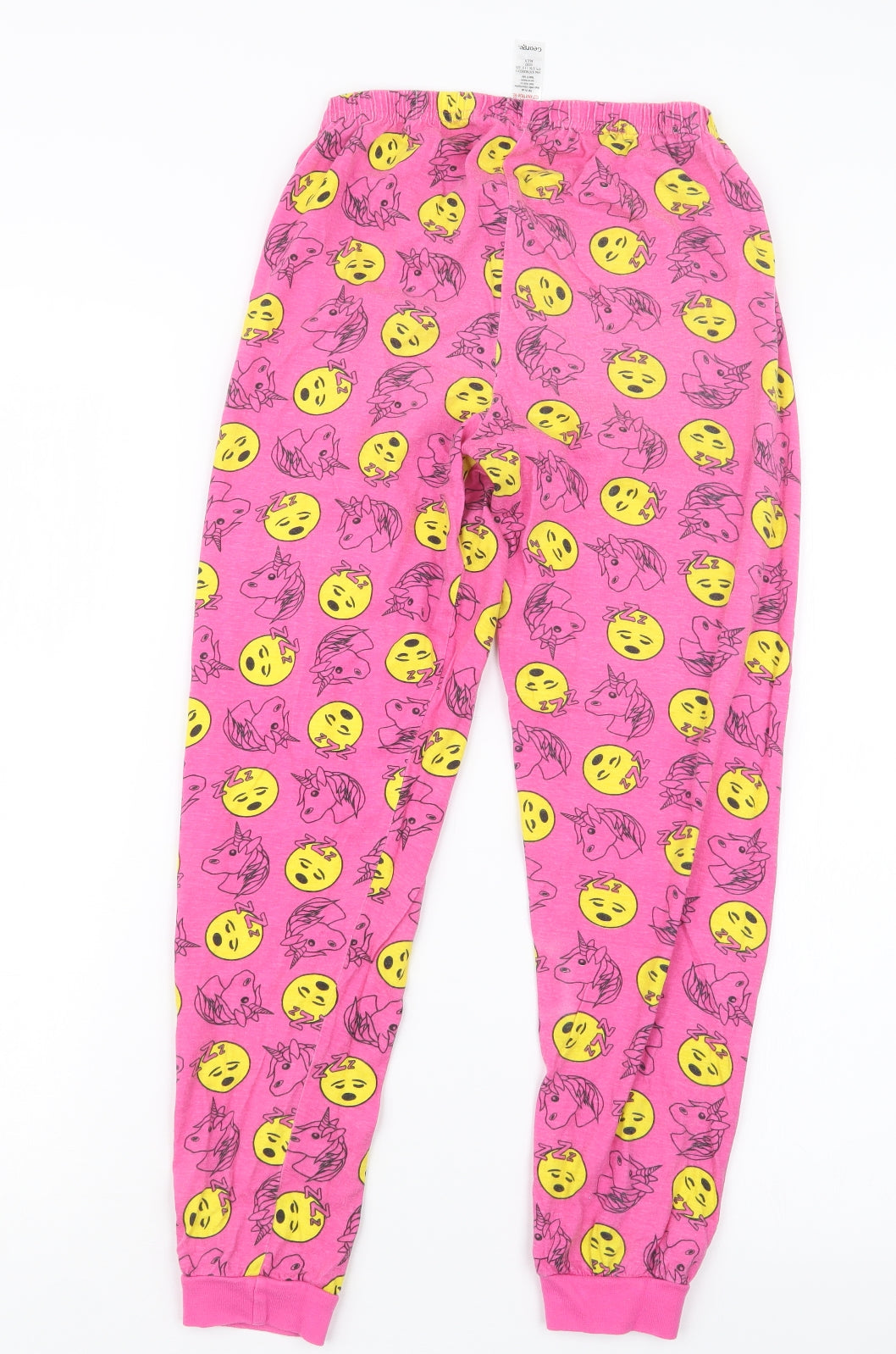 George Girls Pink Geometric  Capri Pyjama Pants Size 9-10 Years