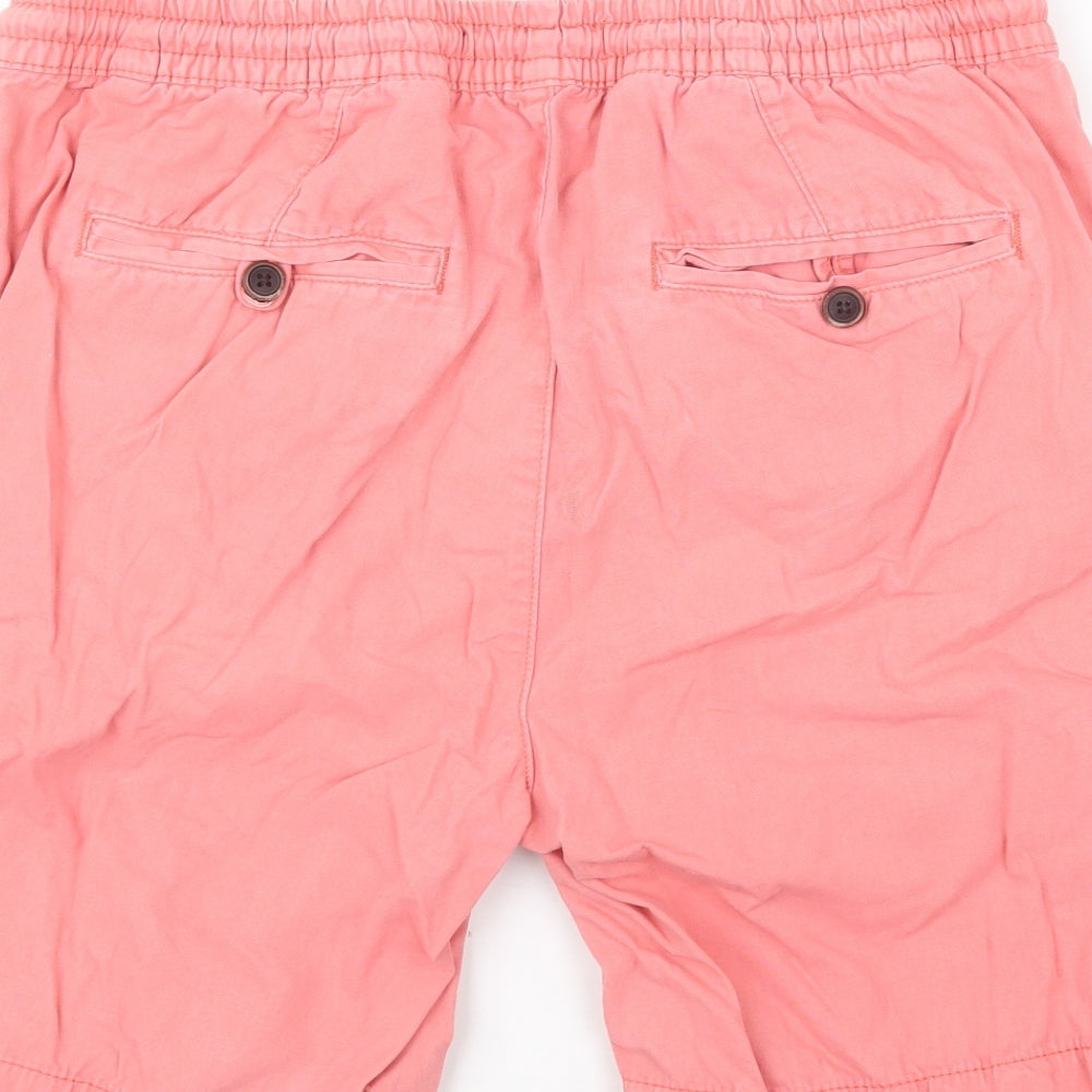 Cedar Wood State Mens Pink   Cargo Shorts Size 30 in