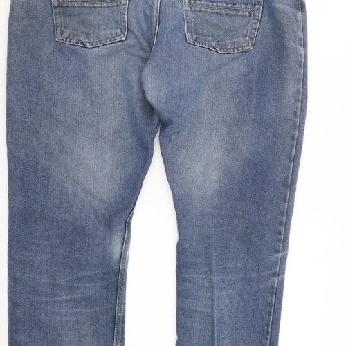 Denim Co. Mens Blue  Denim Straight Jeans Size 38 in L29 in