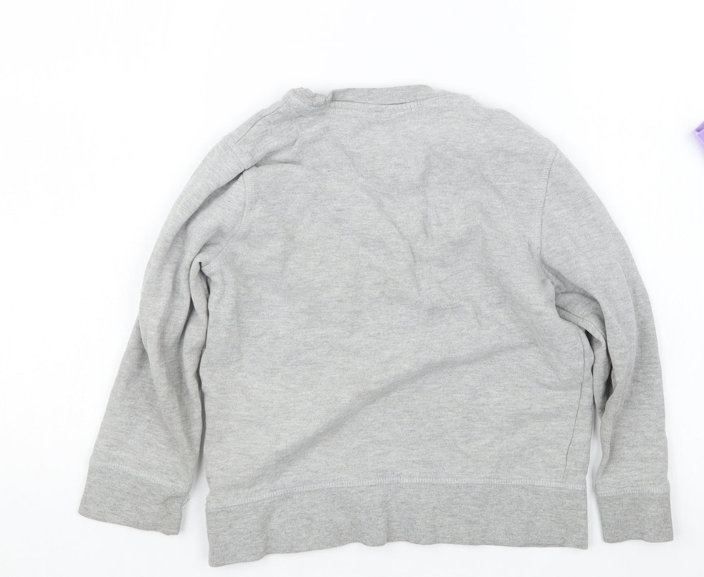 F&F Boys Grey   Pullover Jumper Size 5-6 Years