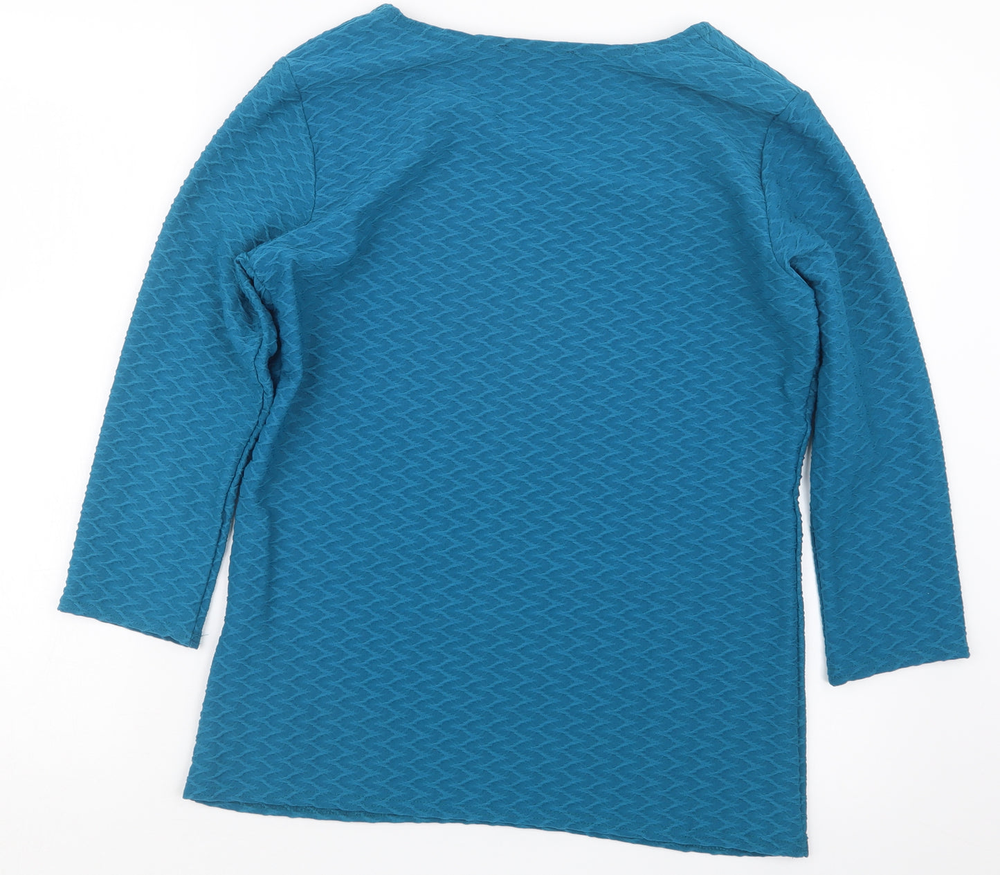 Classic Womens Blue   Basic Blouse Size 12