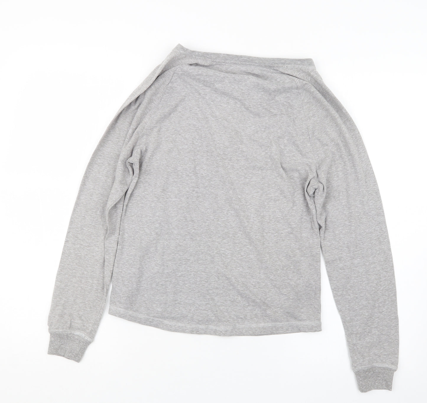 George Womens Grey Geometric  Top Pyjama Top Size 8