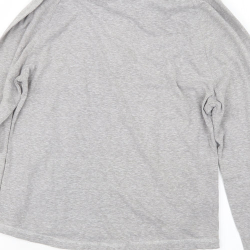 George Womens Grey Geometric  Top Pyjama Top Size 8