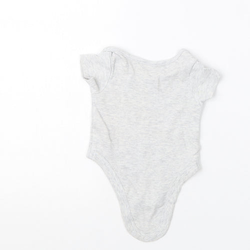 Lily & Dan Baby Grey   Babygrow One-Piece Size Newborn