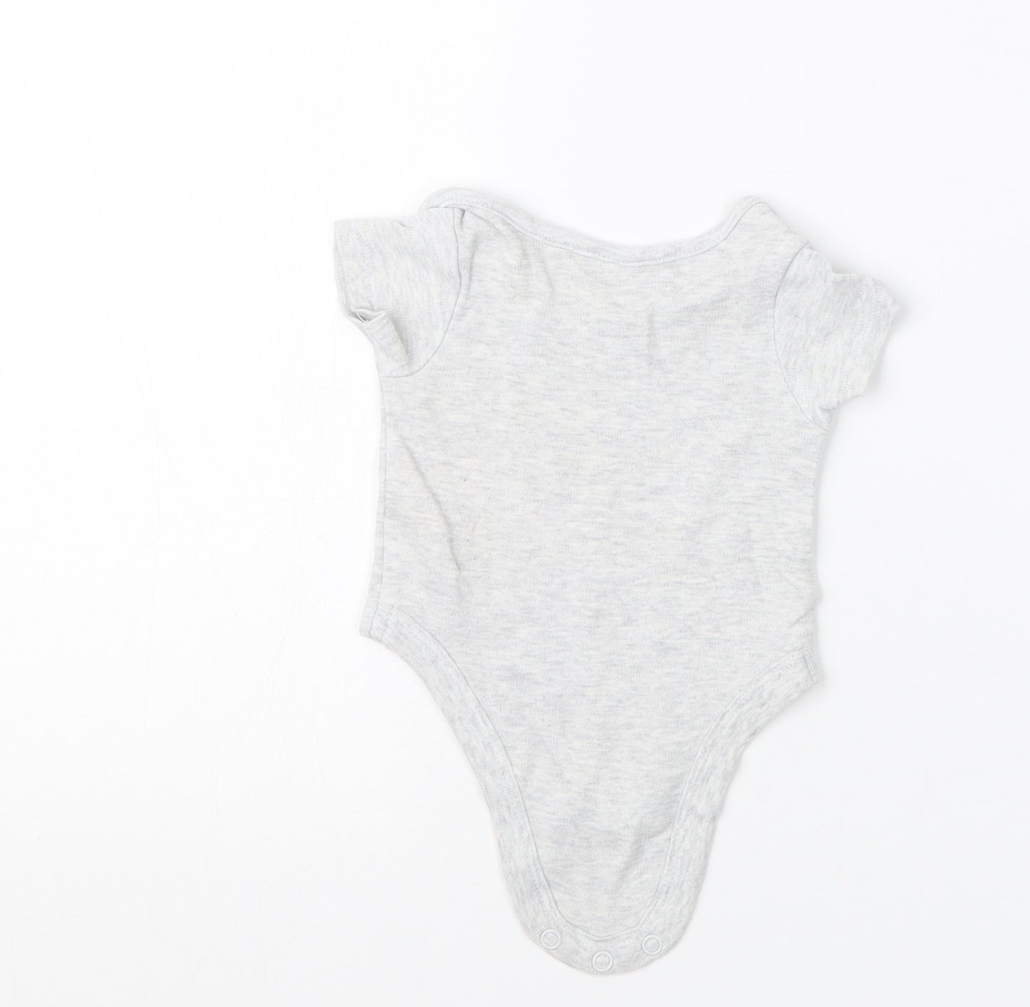 Lily & Dan Baby Grey   Babygrow One-Piece Size Newborn