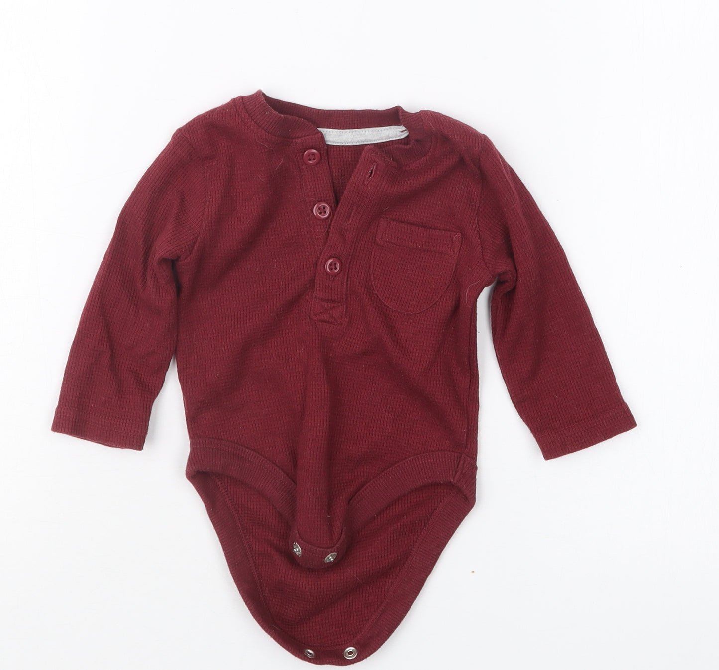 George Boys Purple   Babygrow One-Piece Size 0-3 Months