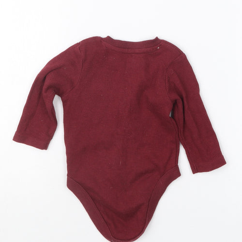 George Boys Purple   Babygrow One-Piece Size 0-3 Months