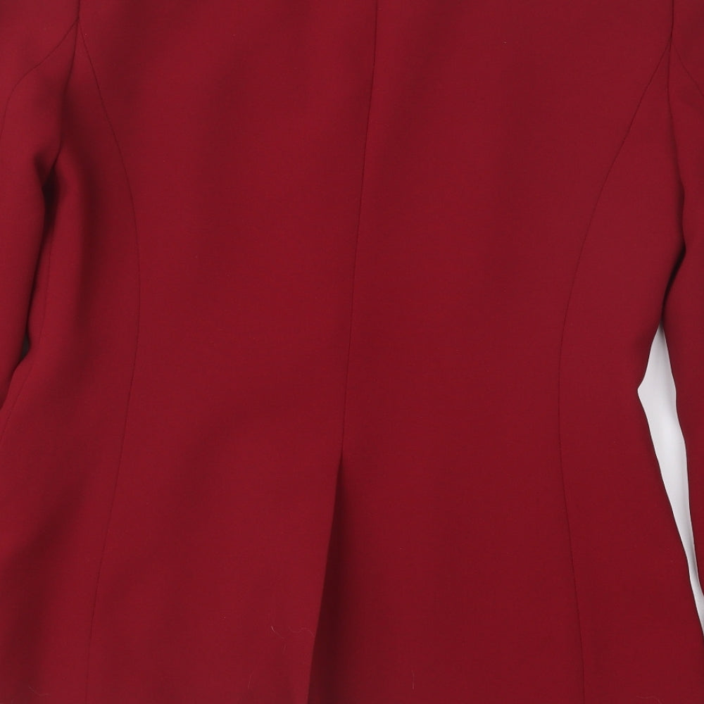Armani Exchange Womens Red   Jacket Blazer Size 6