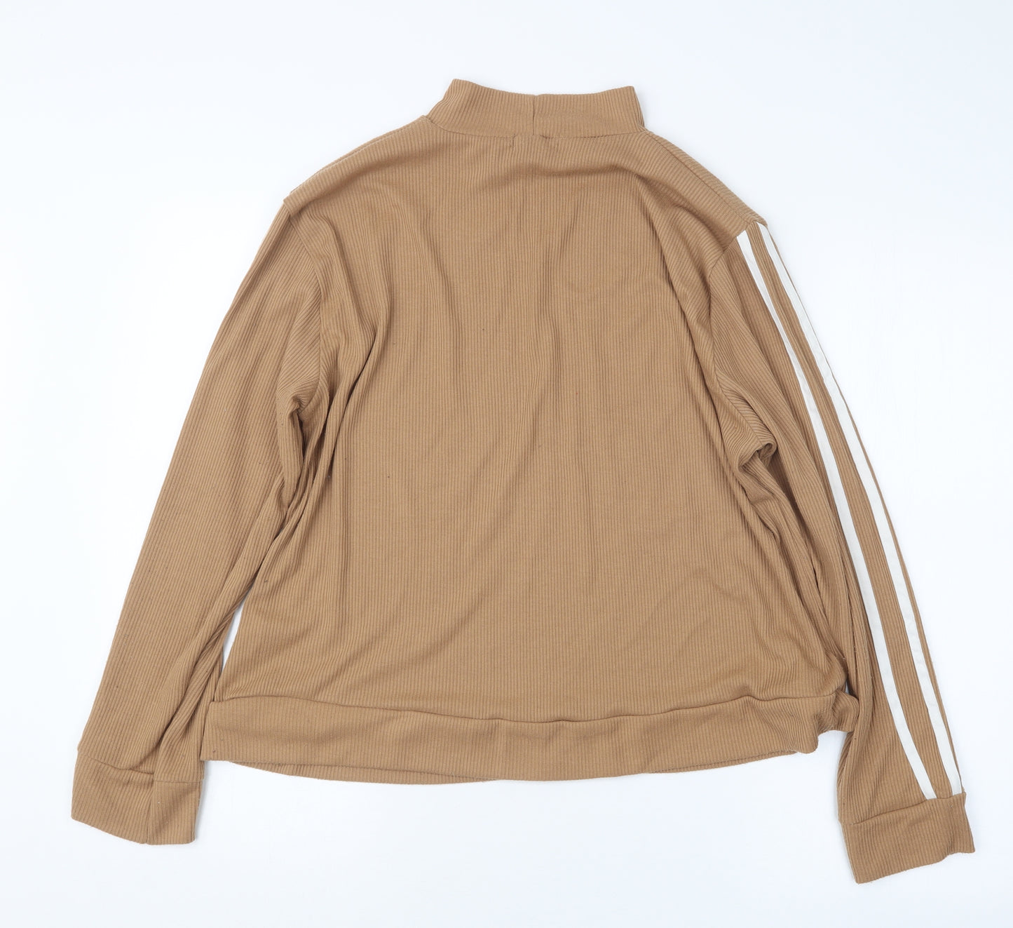 Boohoo Womens Beige   Pullover Jumper Size 22