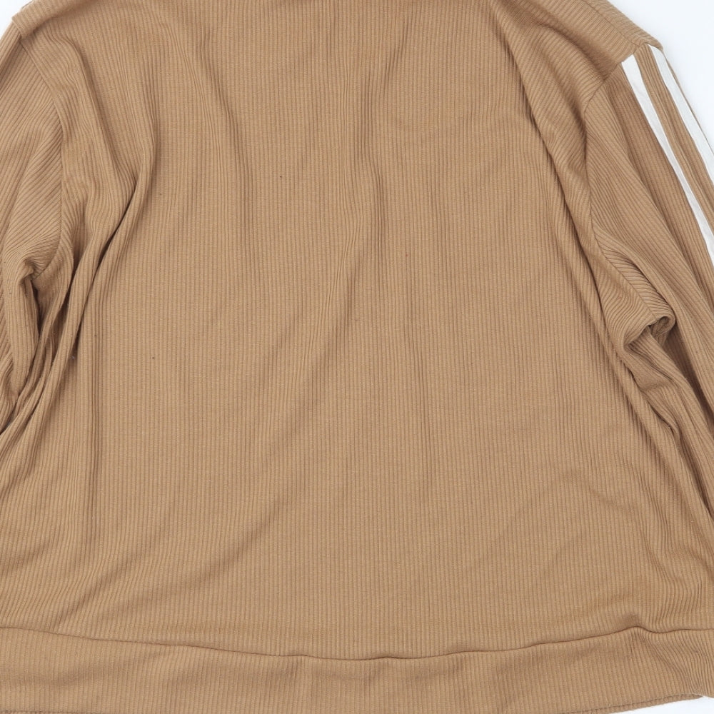 Boohoo Womens Beige   Pullover Jumper Size 22