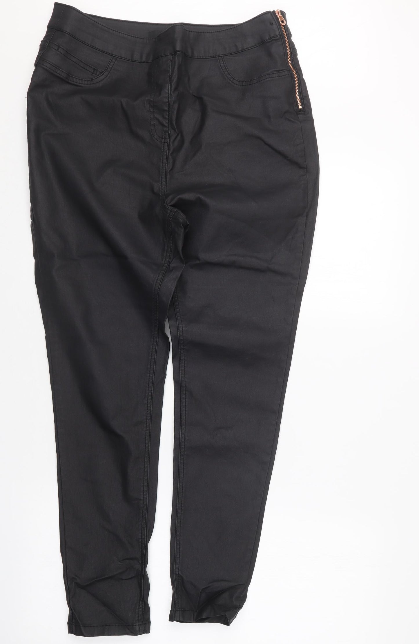 Very Womens Black   Trousers  Size 16 L27 in