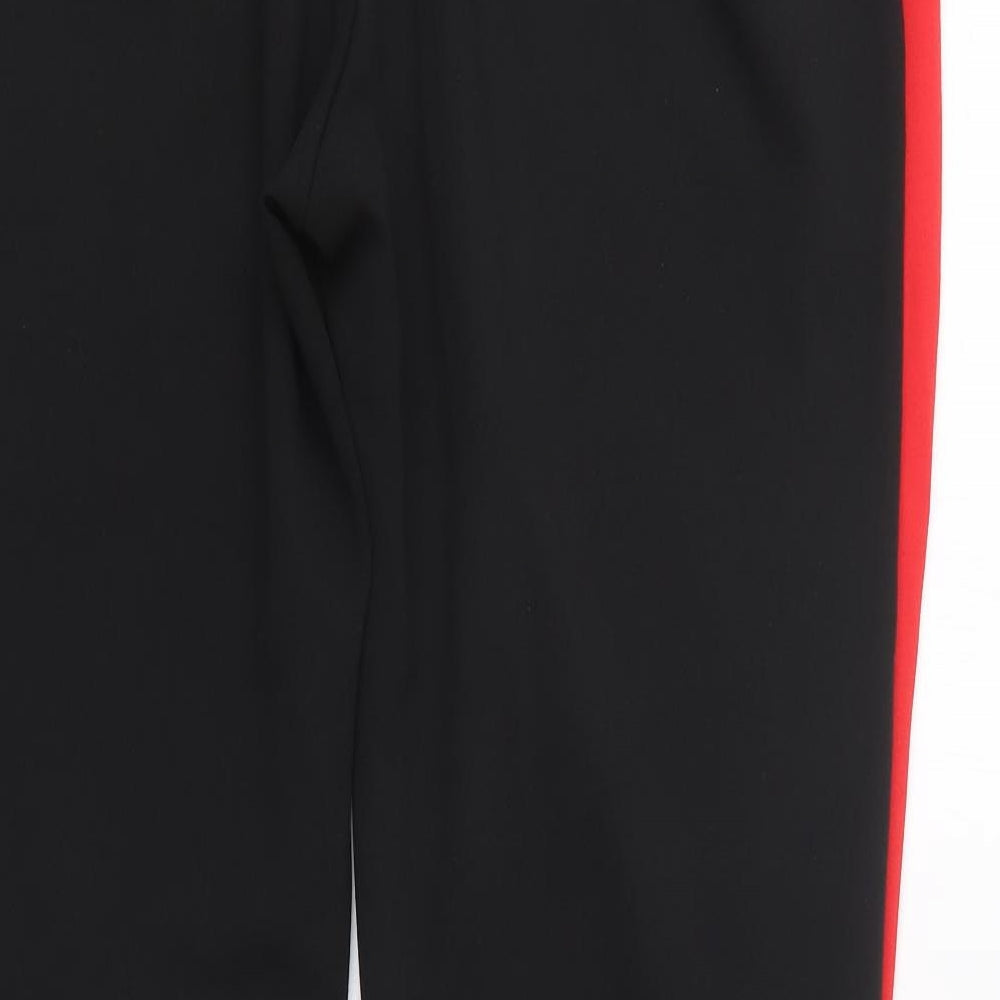 PRETTYLITTLETHING Womens Black   Trousers  Size 16 L29 in