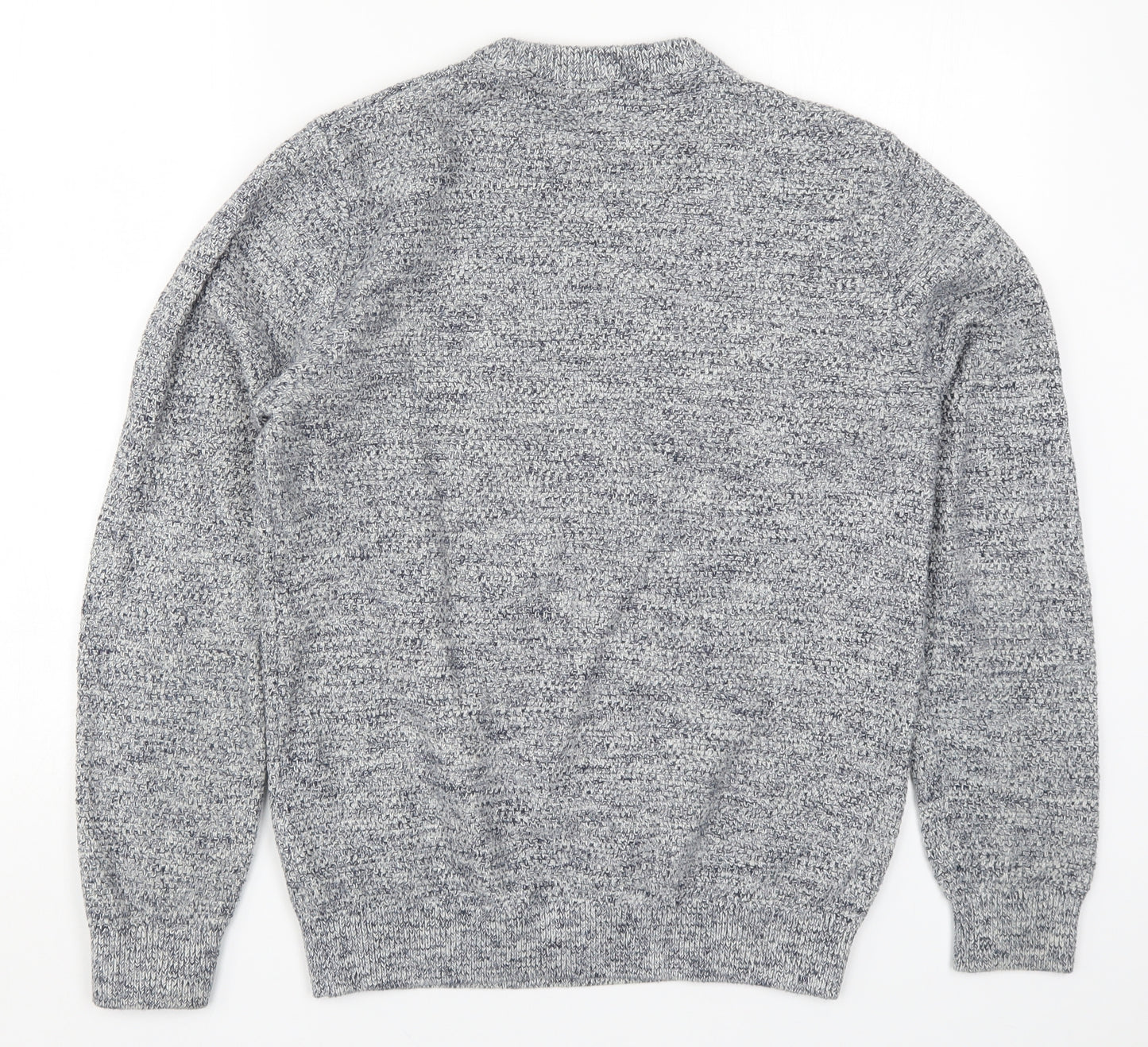 NEXT Mens Grey  Knit Pullover Jumper Size M