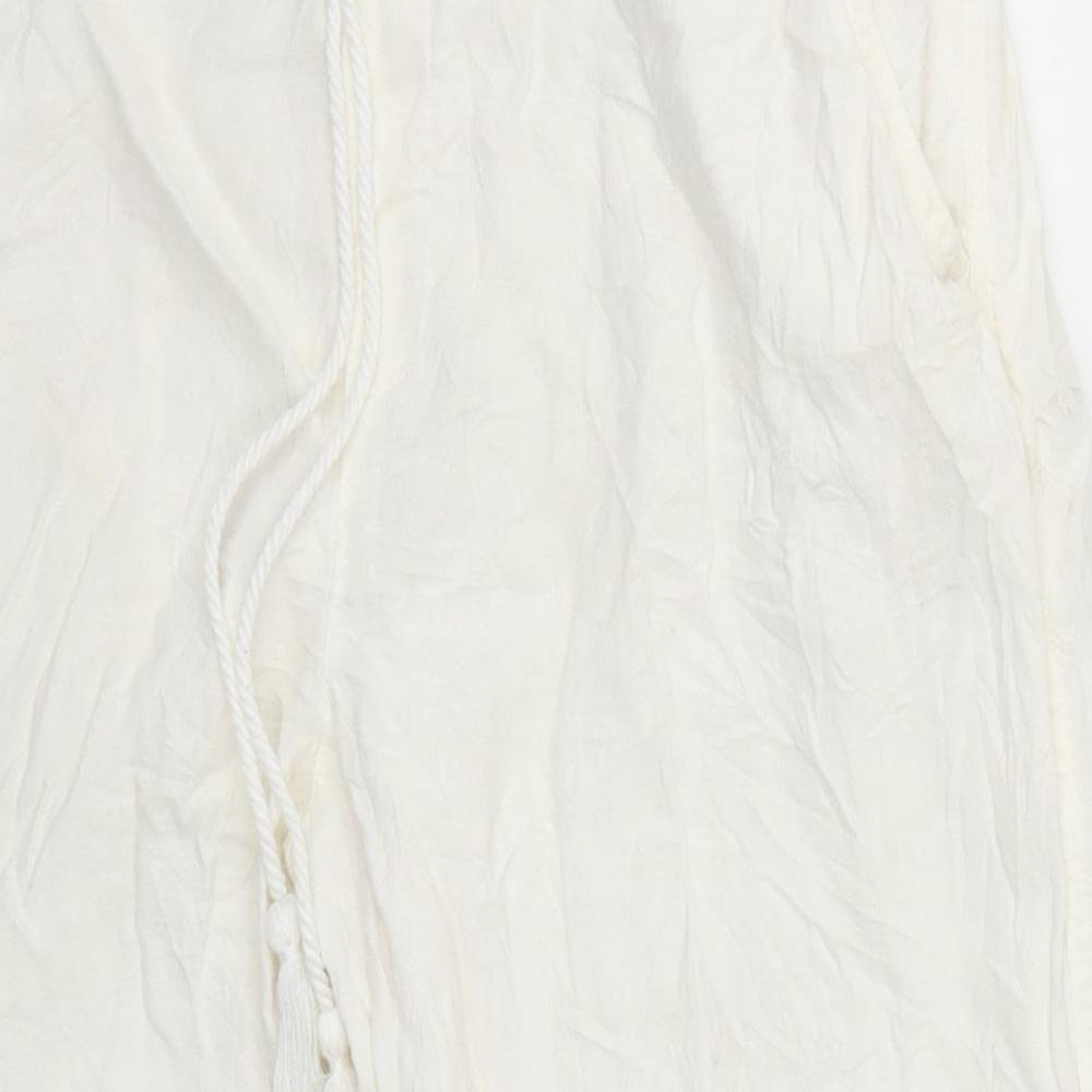 TU Womens White   Cropped Trousers Size 16