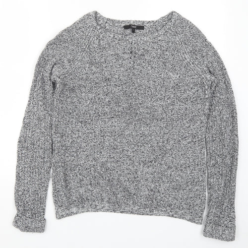 NEXT Womens Grey  Knit Pullover Jumper Size 8