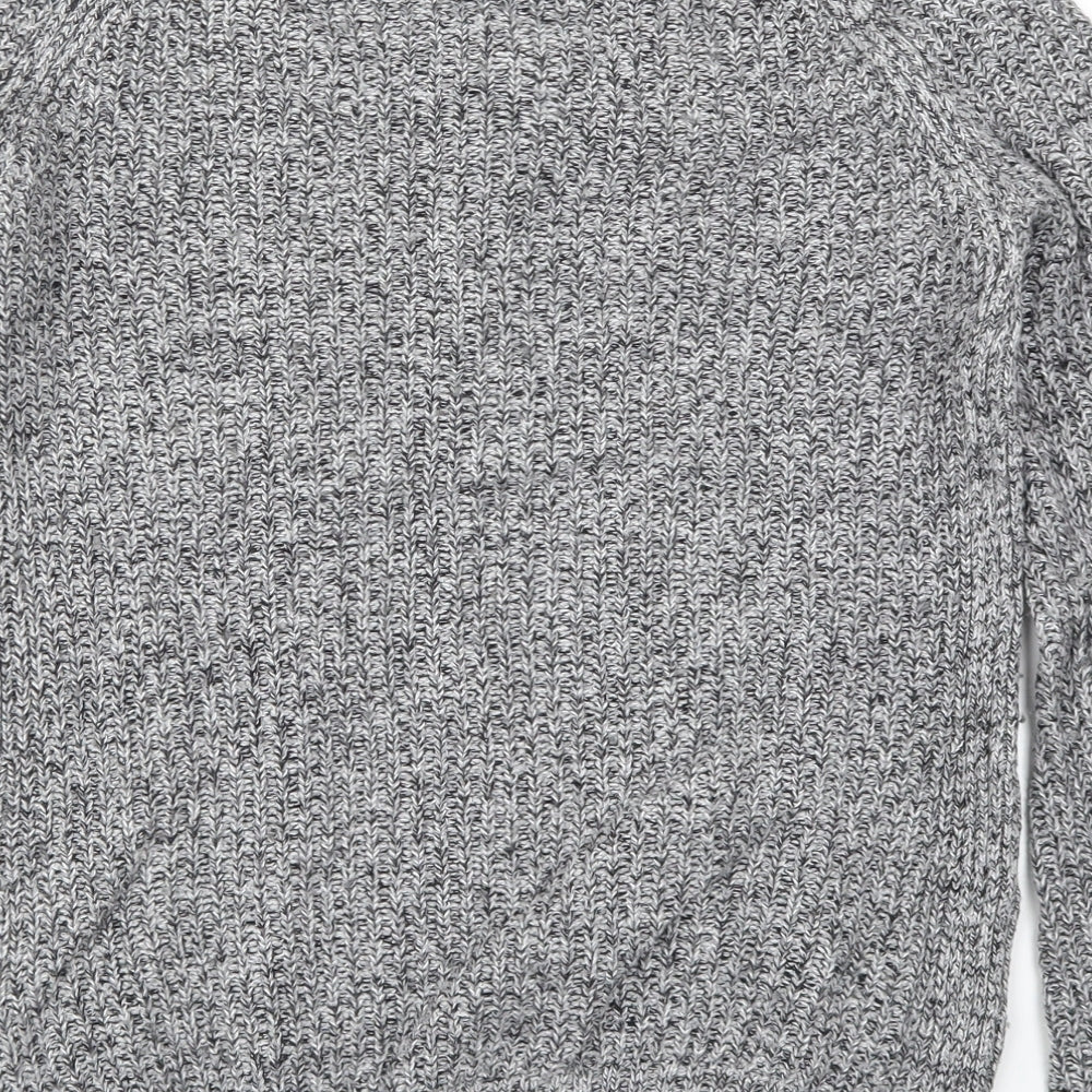 NEXT Womens Grey  Knit Pullover Jumper Size 8