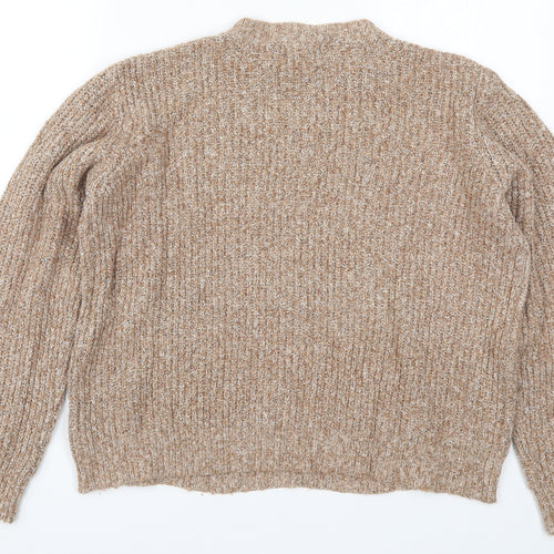 Primark Womens Beige  Knit Pullover Jumper Size 14
