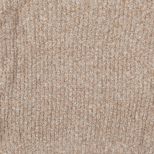 Primark Womens Beige  Knit Pullover Jumper Size 14