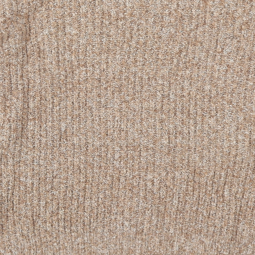 Primark Womens Beige  Knit Pullover Jumper Size 14