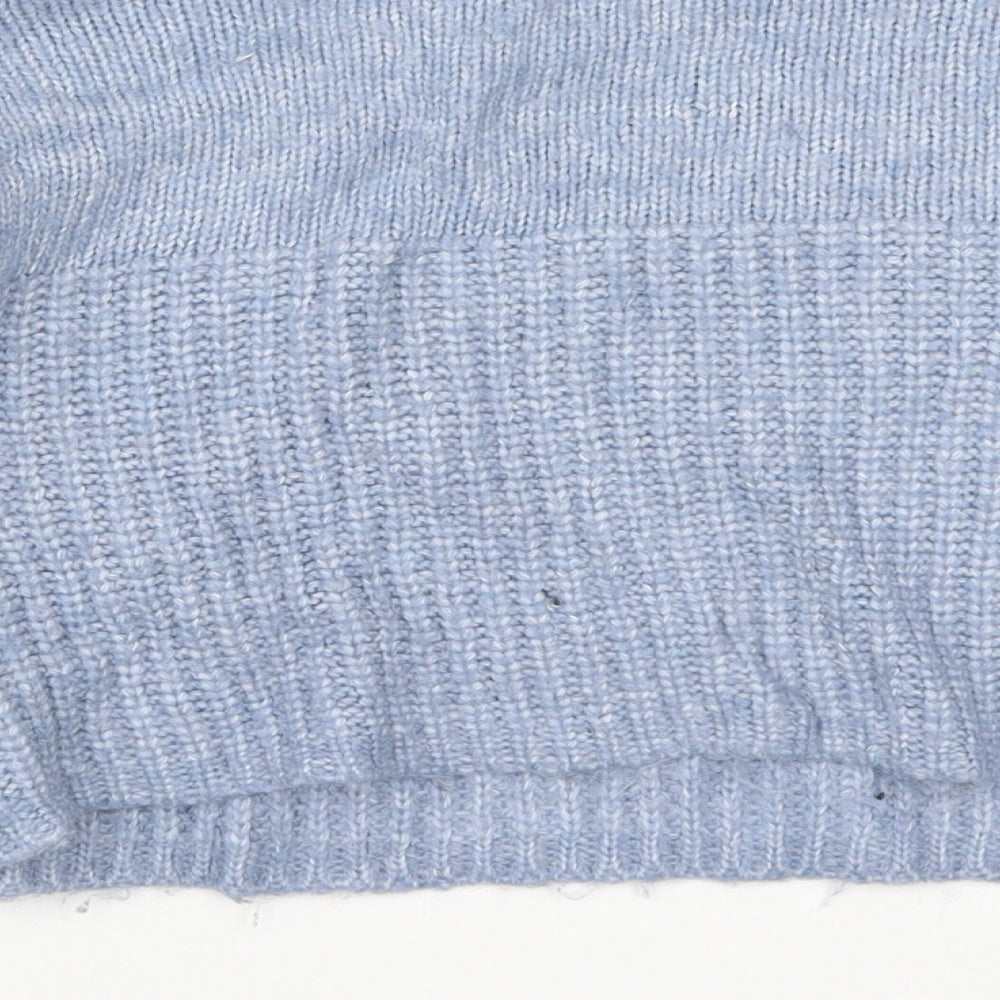 New Look Girls Blue  Knit Pullover Jumper Size 12-13 Years