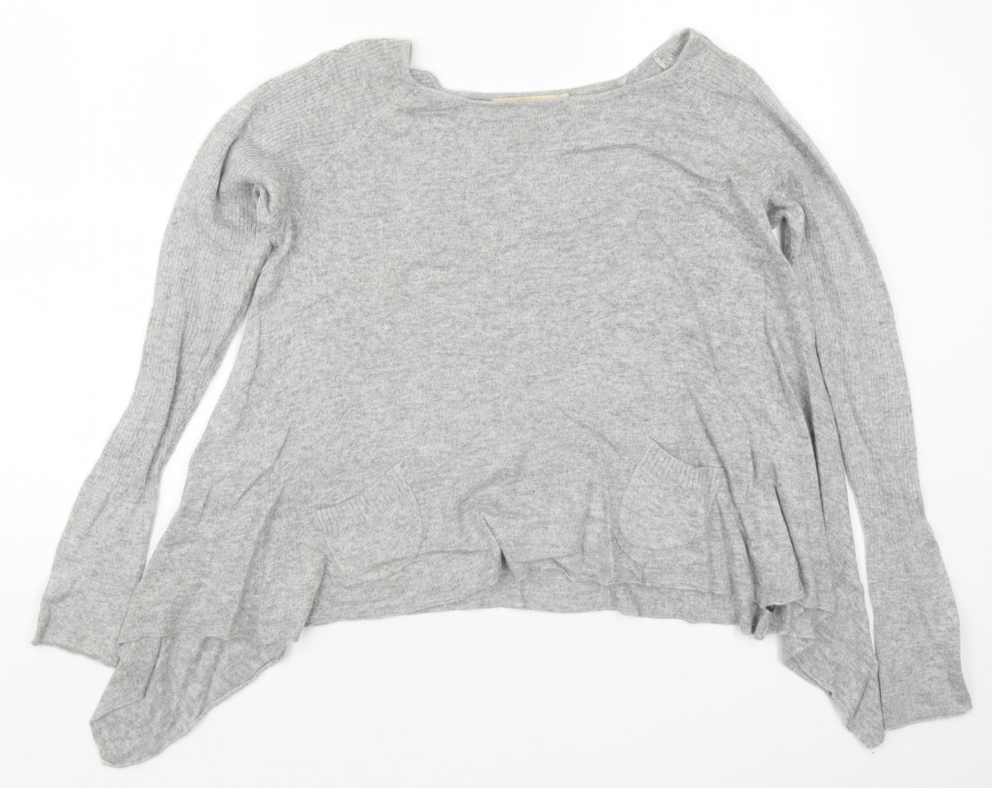 NEXT Womens Grey  Knit Pullover Jumper Size 14