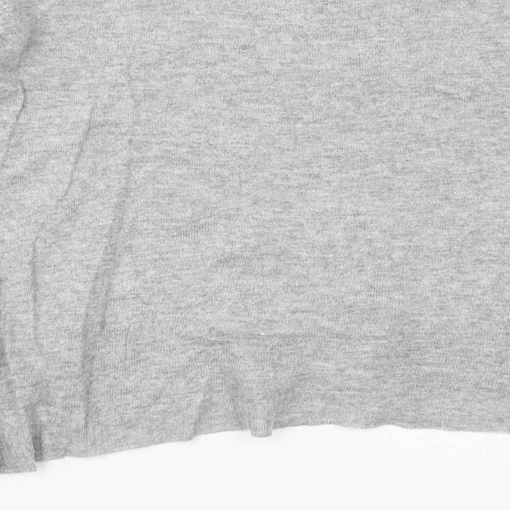NEXT Womens Grey  Knit Pullover Jumper Size 14