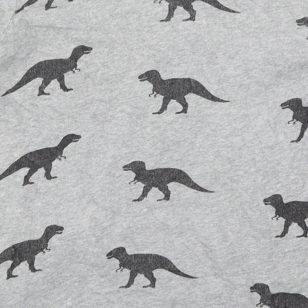 Zara Womens Grey   Pullover Sweatshirt Size S  - Dinosaurs