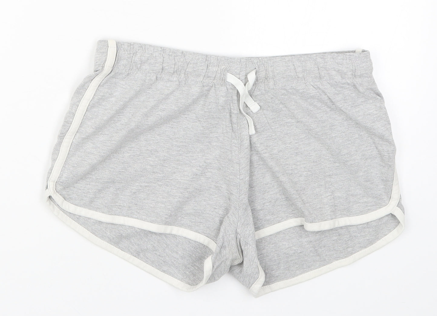 Primark Womens Grey   Sweat Shorts Size 6