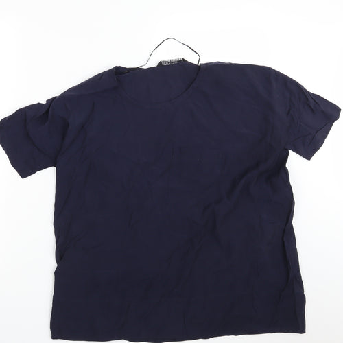 Zara Womens Blue   Basic Blouse Size S