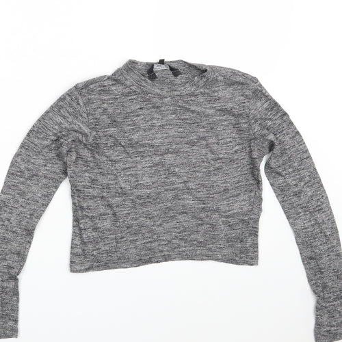 New Look Girls Grey   Cape Sweatshirt Size 12-13 Years