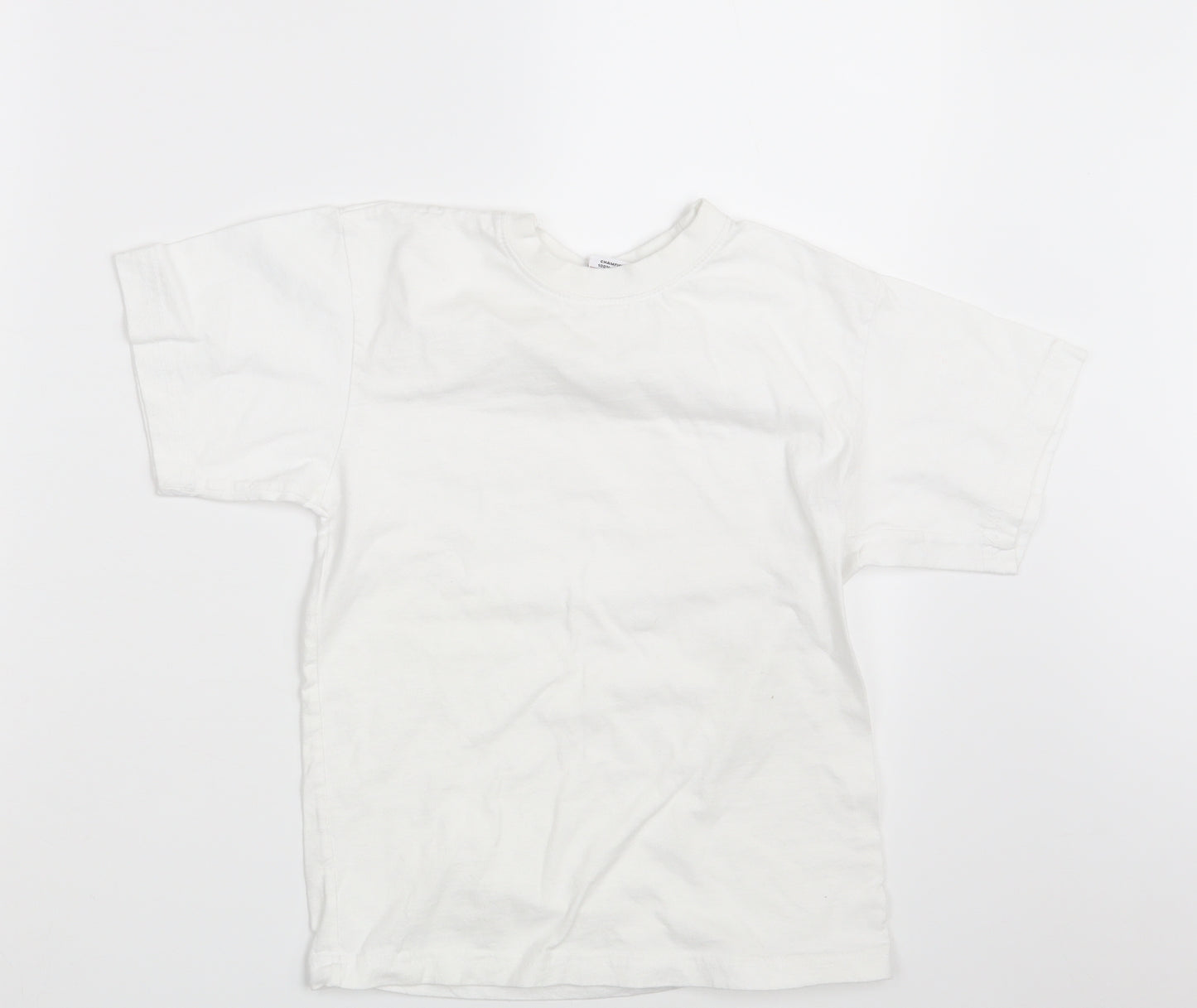 Banner Boys White   Basic T-Shirt Size 9-10 Years