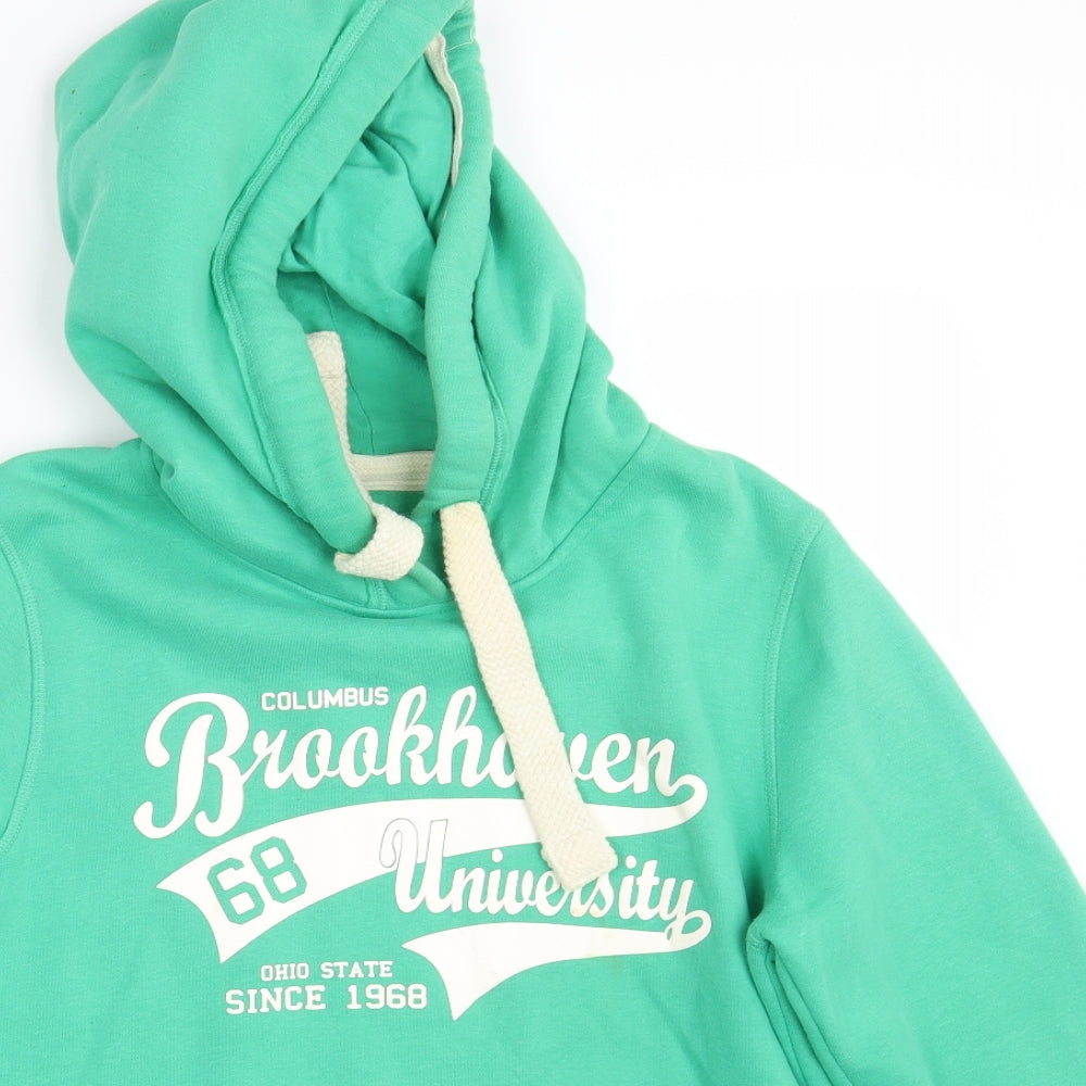 Brookhaven  Womens Green   Pullover Hoodie Size 12  - Brookhaven UNIVERSITY