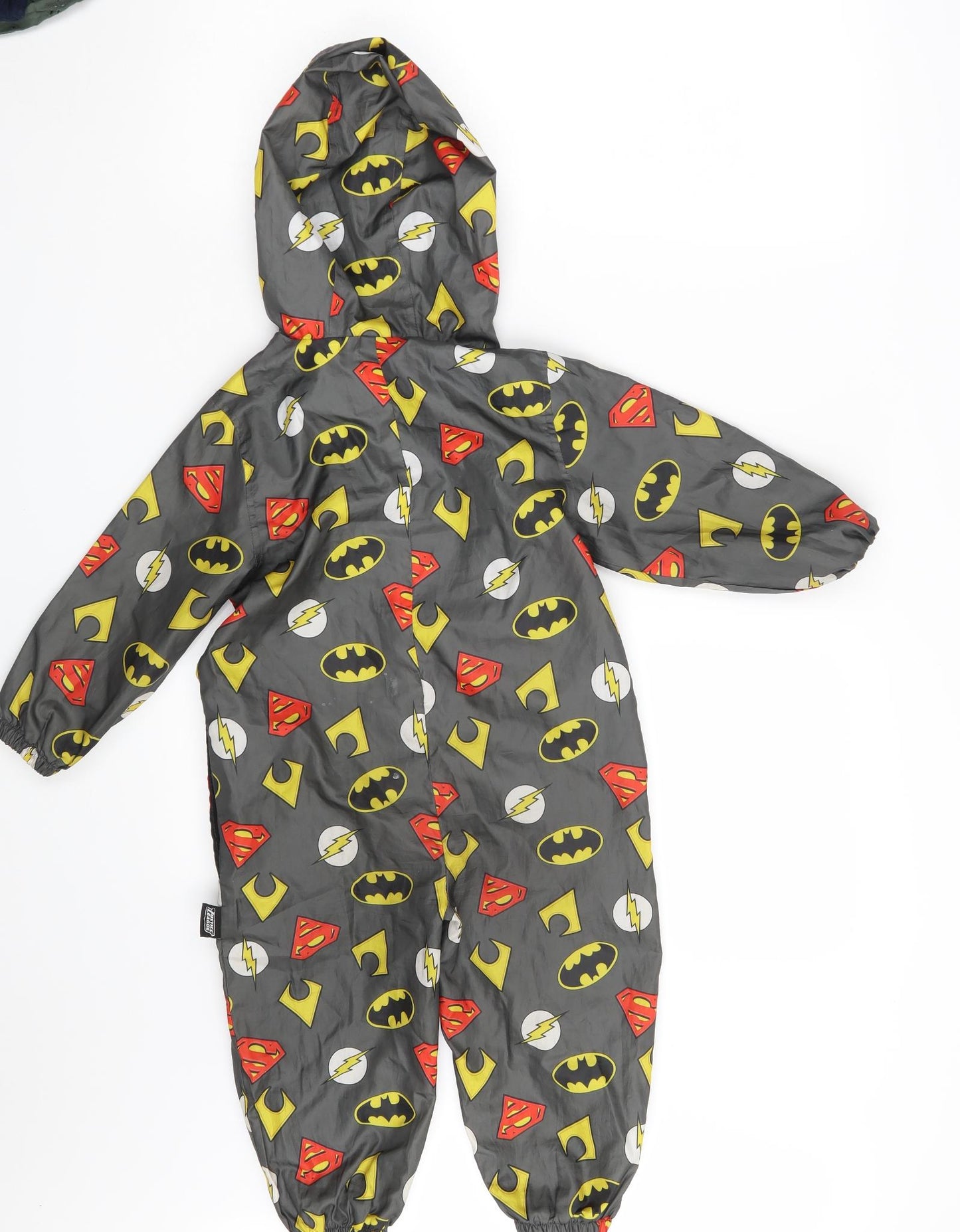 Nutmeg Boys Green Animal Print  Coverall One-Piece Size 12-18 Months  - Inside Leg 11 Inches