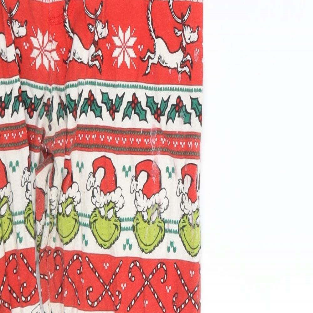 Primark Womens Multicoloured Fair Isle  Jegging Leggings Size 10 L27 in - Seasonal Christmas Festive Holiday